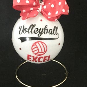 Volleyball Christmas ornament