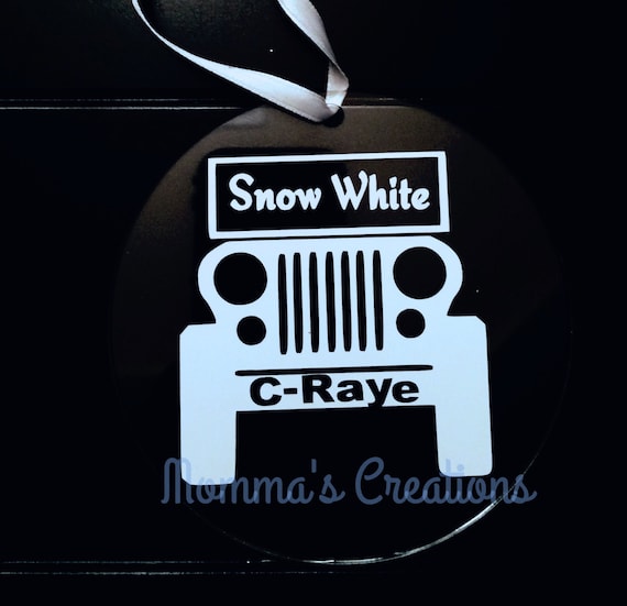 Jeep lovers Christmas ornament for Jeep lovers Jeep Etsy