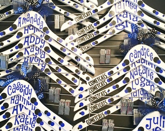 Cheerleading uniform hangers for teams, coaches and team moms