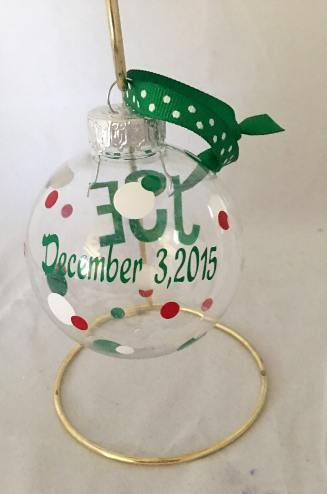 Personalized Christmas Ornament Etsy