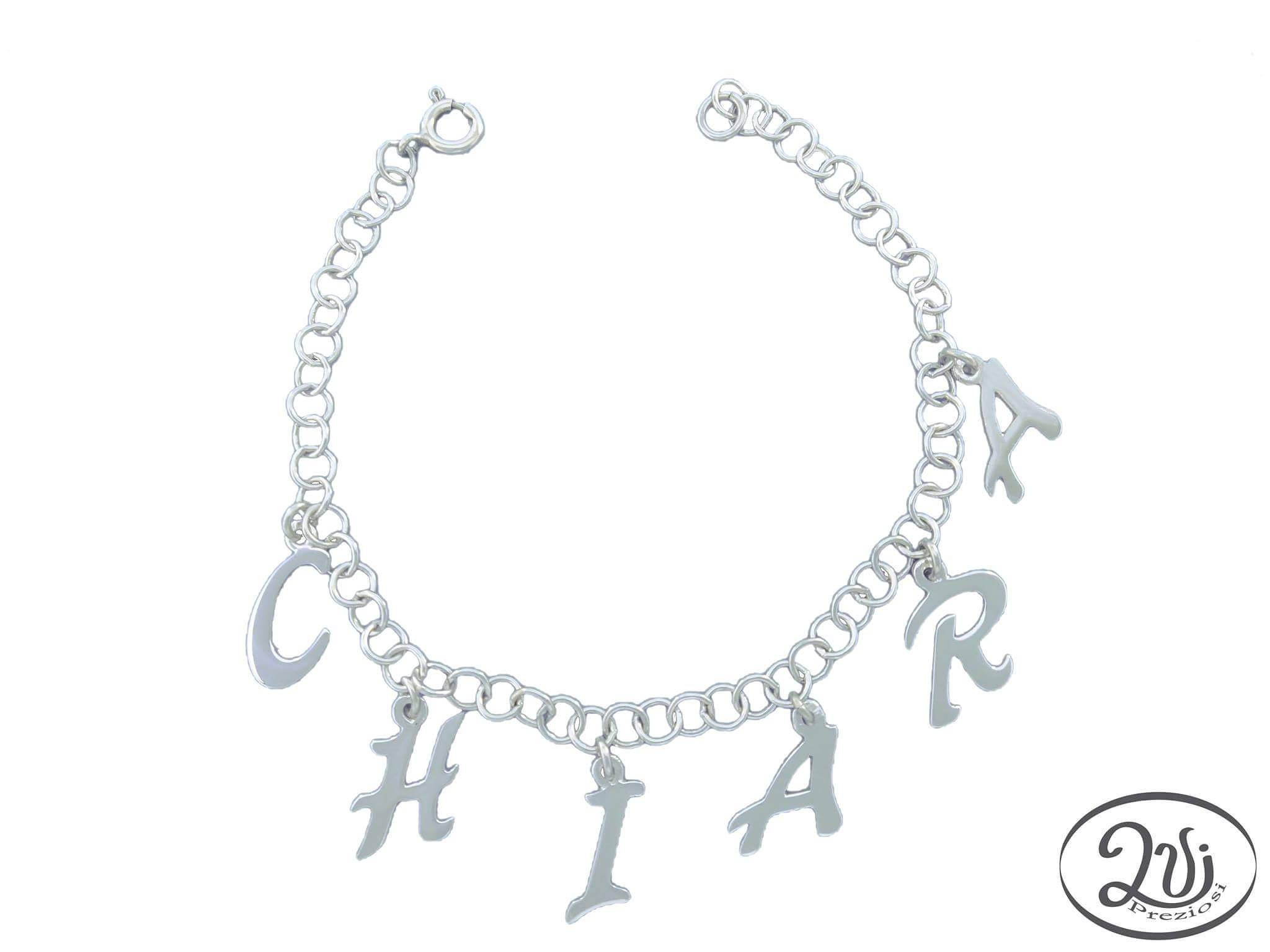 Name Bracelet Personalized Bracelet Gift for Her Silver Etsy UK