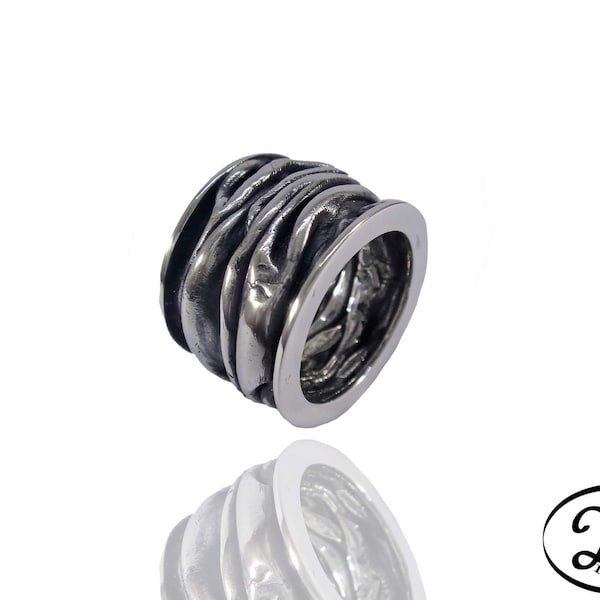 Mens Italian Pinky Ring Etsy