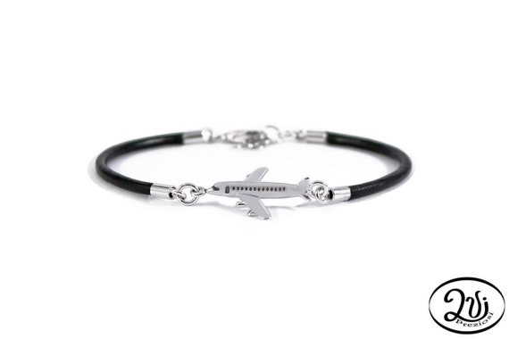 Buy ShiningLove Christmas Gift, Airplane Anchor Bracelets Charm Rope 550  Paracord Bracelet Sport Hooks Jewelry Camouflage Black Airplane Bracelet  B12-0203 at Amazon.in