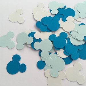 150pcs mickey mouse Confetti for Party, die cuts, baby shower, Table decoration, die cuts, Scrapbooking or Cardmaking