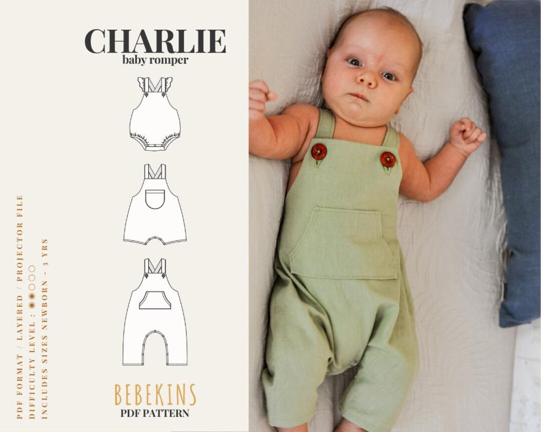 Charlie Romper SAMPLE main image 1