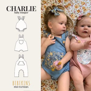 Baby Charlie PDF Sewing Pattern/A4/A0/Projector files - Bebekins Patterns