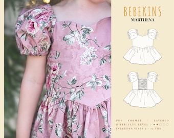 Princess Dress PDF Pattern