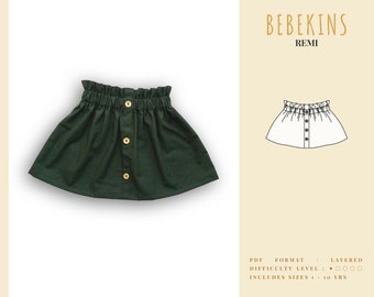 Remi Skirt PDF Pattern