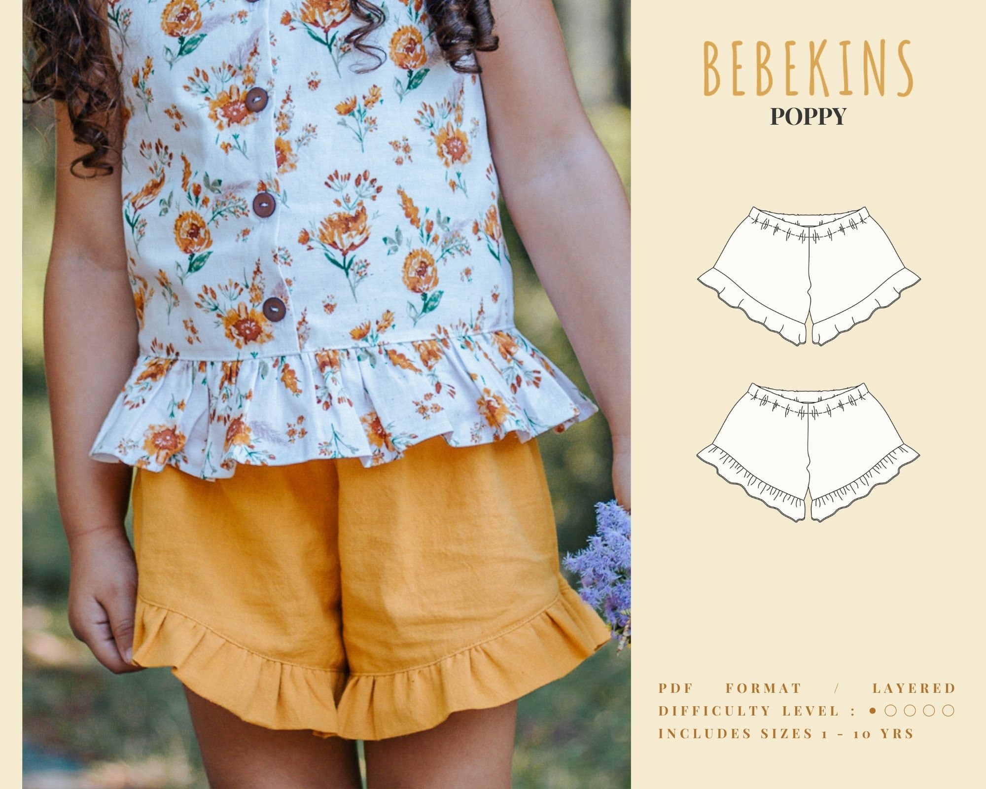 Century's High Waisted Elastic & Paperbag Pants, Capris, & Shorts Sizes NB  to 14 Kids PDF