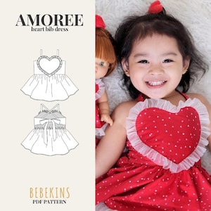 Kids Hearts Dress - Etsy