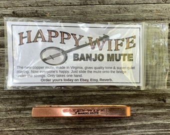 The Happy Wife Copper Banjo Mute