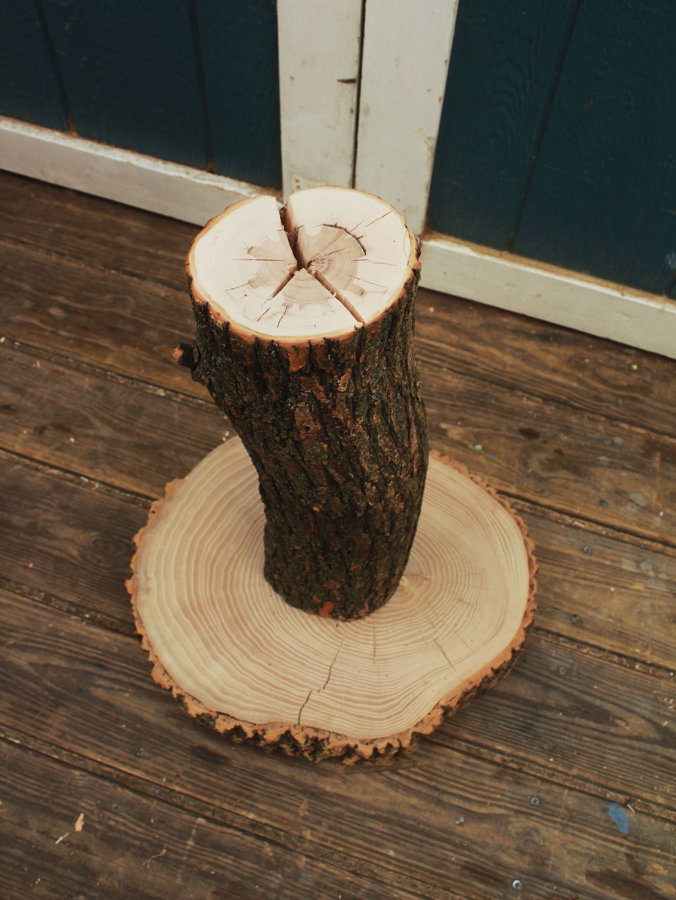 Organic Tree Bark Scratching Post Cat Scratching Post Tree Etsy