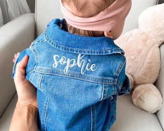 newborn baby boy jean jacket