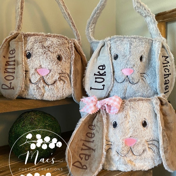 Personalisierter Osterhasenkorb - Junge - Mädchen - Baby Junge - Baby Mädchen - Kind - Ostern, Eimer - Ostergeschenk - Erstes Ostern