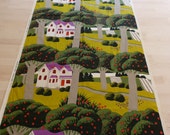 Vintage ('70's) Japanese Wacoal Interior Fabric-Printed in Kyoto