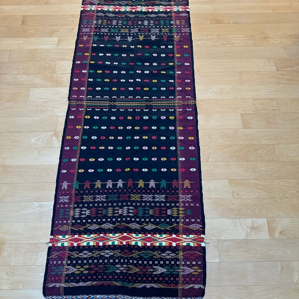 Vintage Guatemalan Finely Woven Table Runner