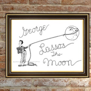 Download digitale - La vita è meravigliosa - Citazione di George Bailey - Lassos the Moon - Download immediato