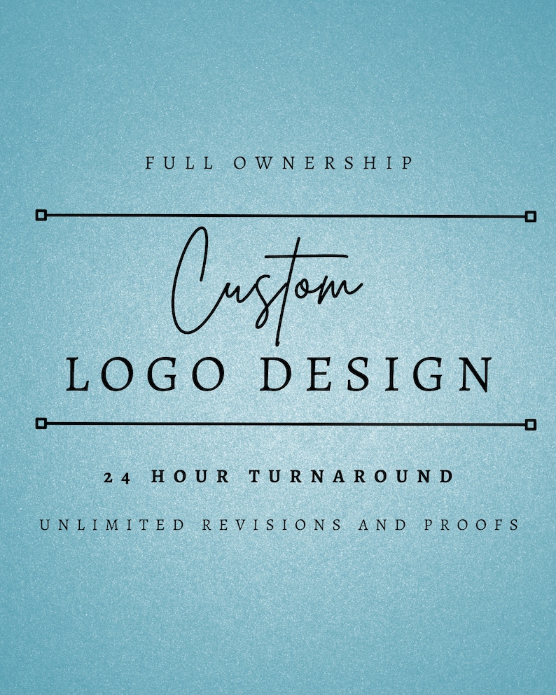 Custom Logo Design for Small Business | Modern Minimal Branding Kit ...
