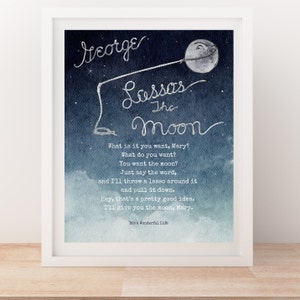 It&#39;s A Wonderful Life Quote George Bailey Lassos the Moon
