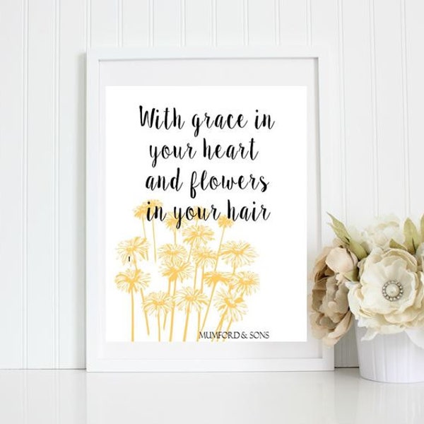 Flowers in Your Hair Etsy