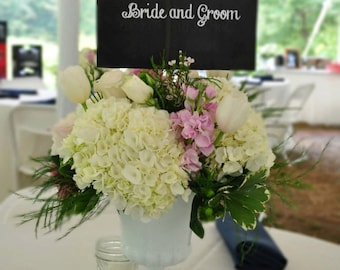 Bride and Groom Reserved Sign