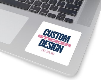 Custom Square Sticker Sheet | Glossy Vinyl Decals