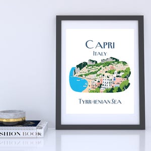 Capri Italy Print: Beach Coastal Wall Art (Digital Download)