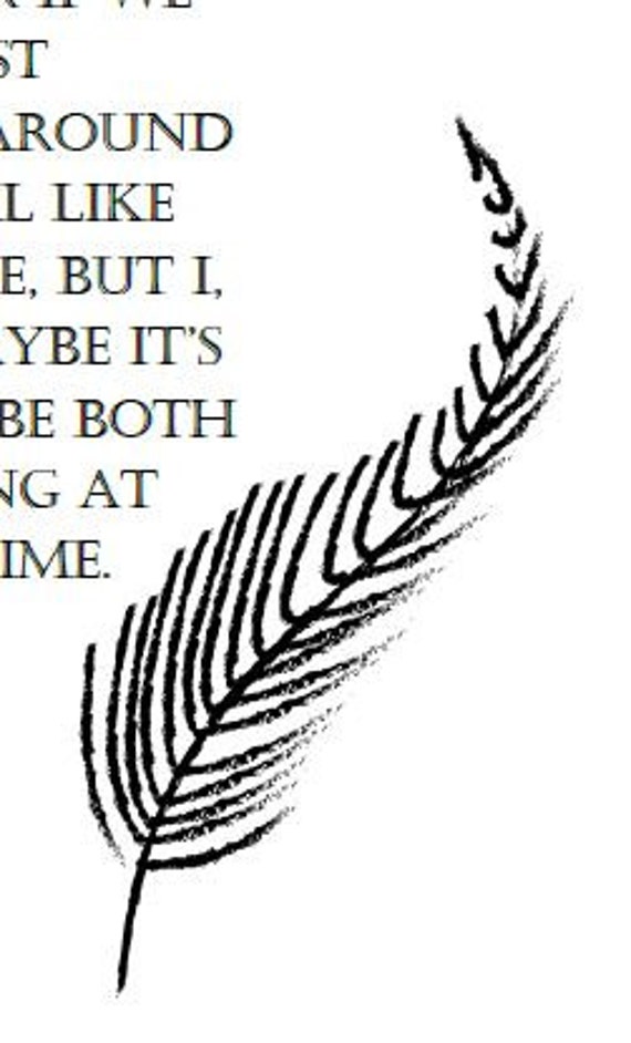 Forrest Gump Feather Quote