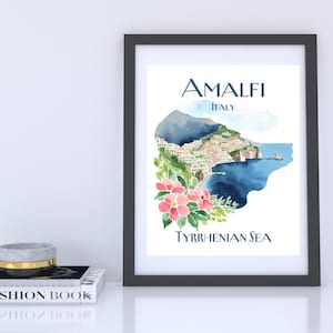 Capri Italy Print: Amalfi Coast Beach Photography (Digital Download)