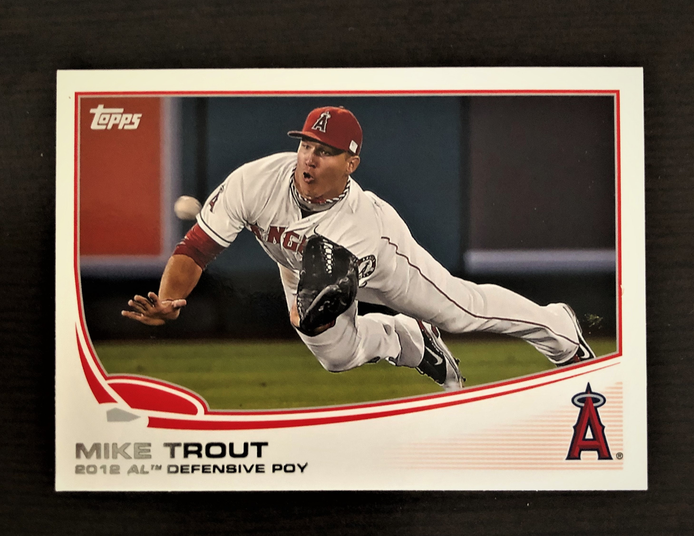 2013 Topps AL Rookie of the Year Mike Trout 