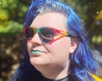 Proud Weirdo Rainbow Sunglasses  - Pride  -  Katie Abey