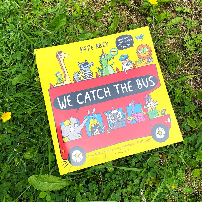 We Catch the Bus Book by Katie Abey Paperback Picture Book Etsy UK
