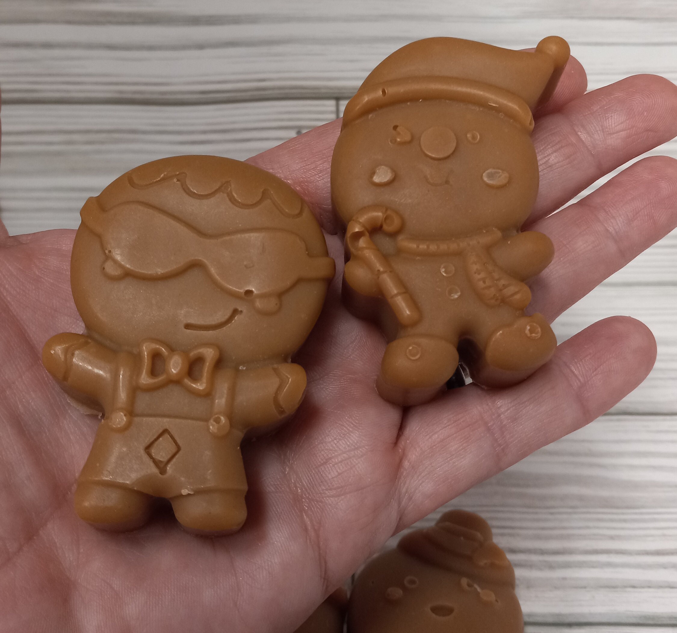 Gingerbread Man & House Set, Christmas, Handmade Cold Process Soap ...