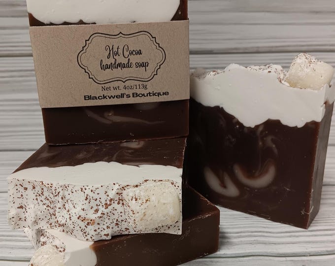Hot Cocoa Soap Etsy