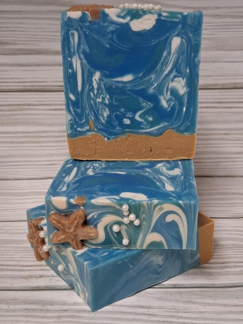 Pina Colada Beach Handmade Cold Process Soap Summer Ocean Vegan Bath ...