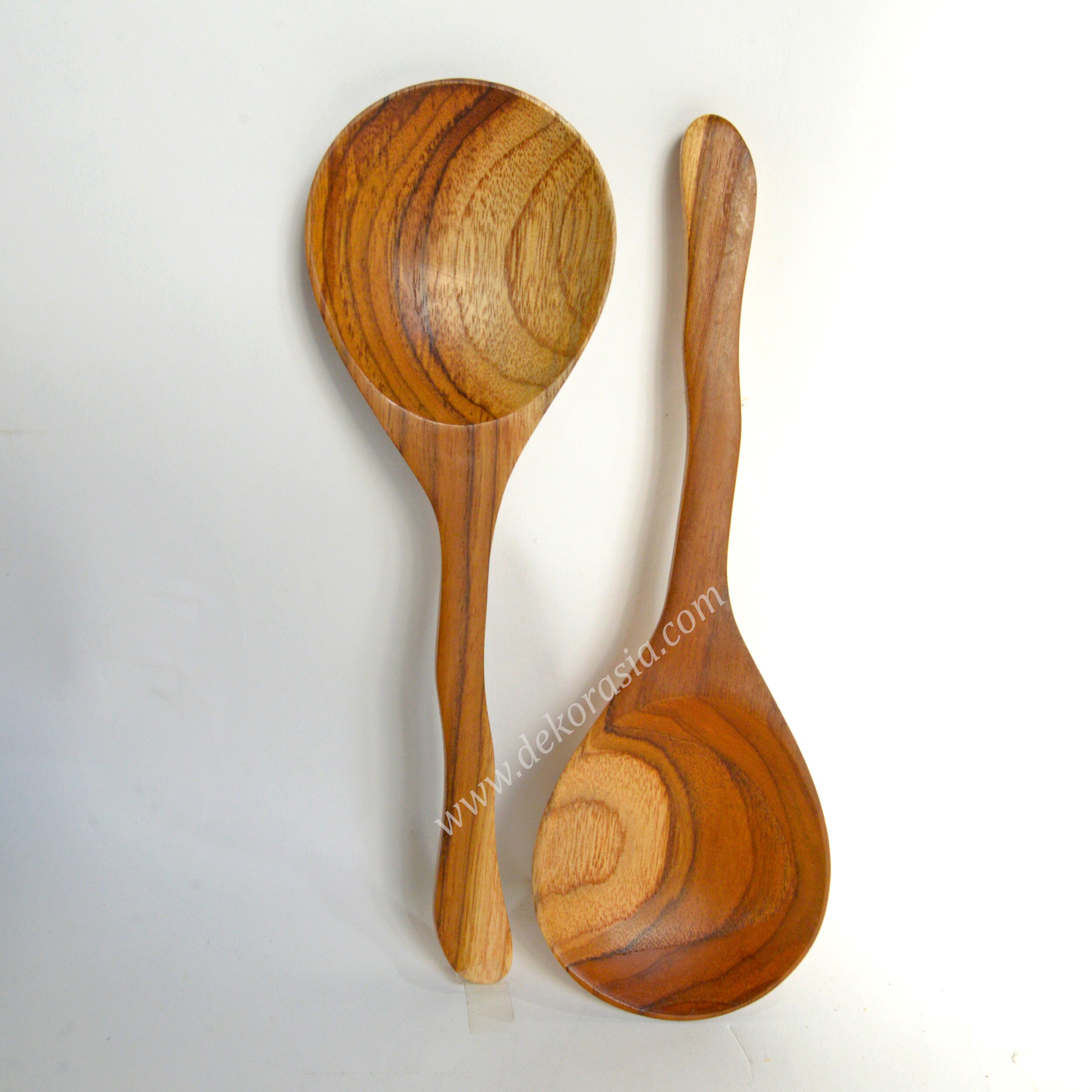 Thailand Teak Natural Wood Tableware Spoon Ladle Turner Long - Temu