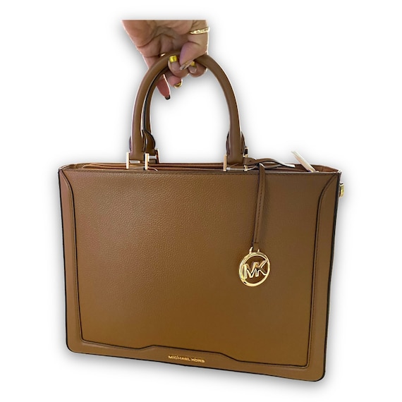 NWT Michael Kors JESSIE Large TOTE Purse Bag Leather Luggage - Etsy