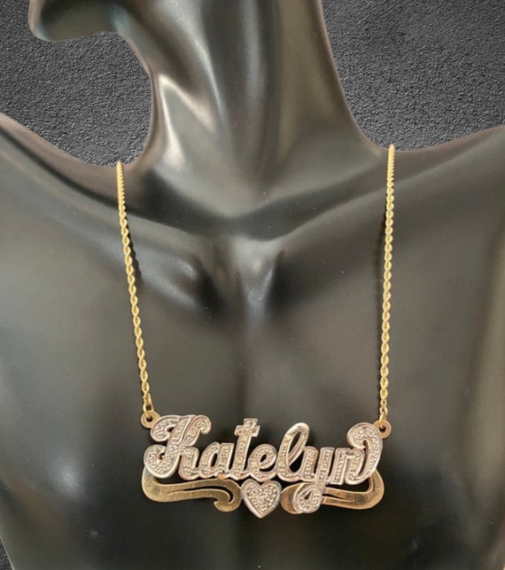 GORGEOUS Custom 14K Gold “KATELYN” Large Diamond … - image 6