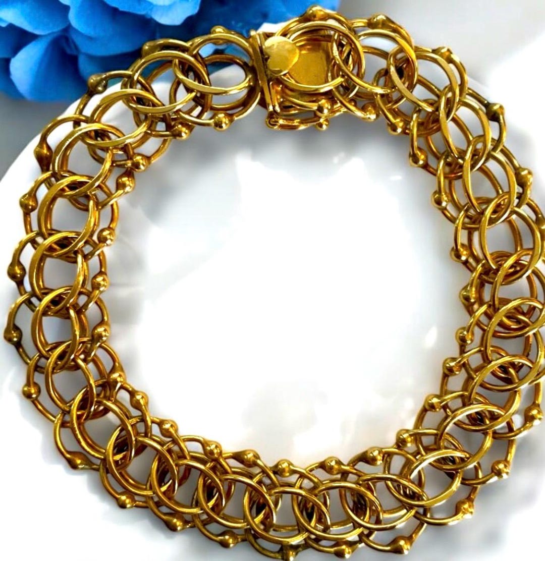 ネックレス ブレスレット14K 585 セトヴィンテージ レトロ il_1080xN.6963252941_4zje.jpg