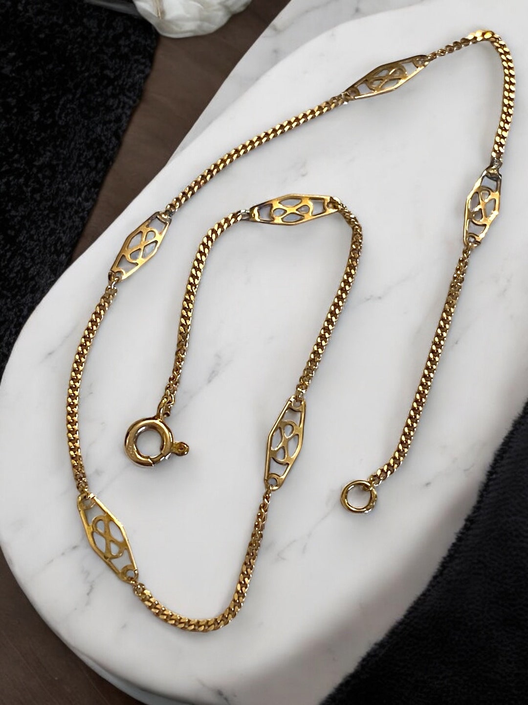 【MATEO】infinity 14-karat gold anklet MATEO Infinity 14-Karat Gold Anklet in Gold | endource