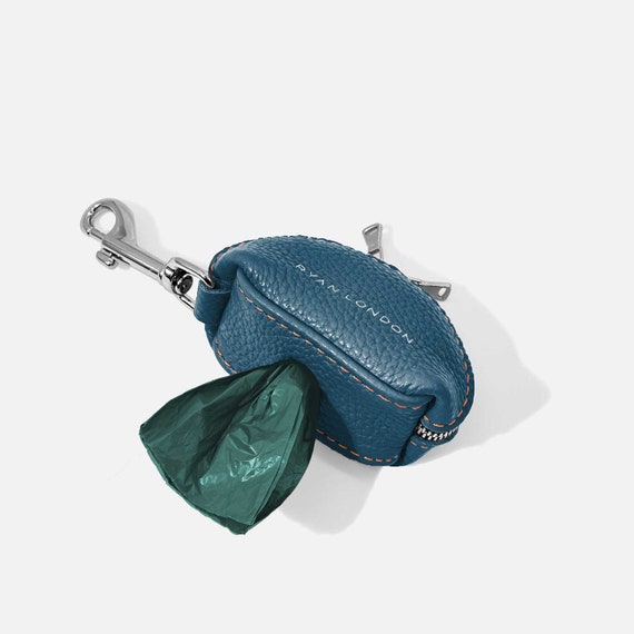 Leather dog poop bag holder cheap