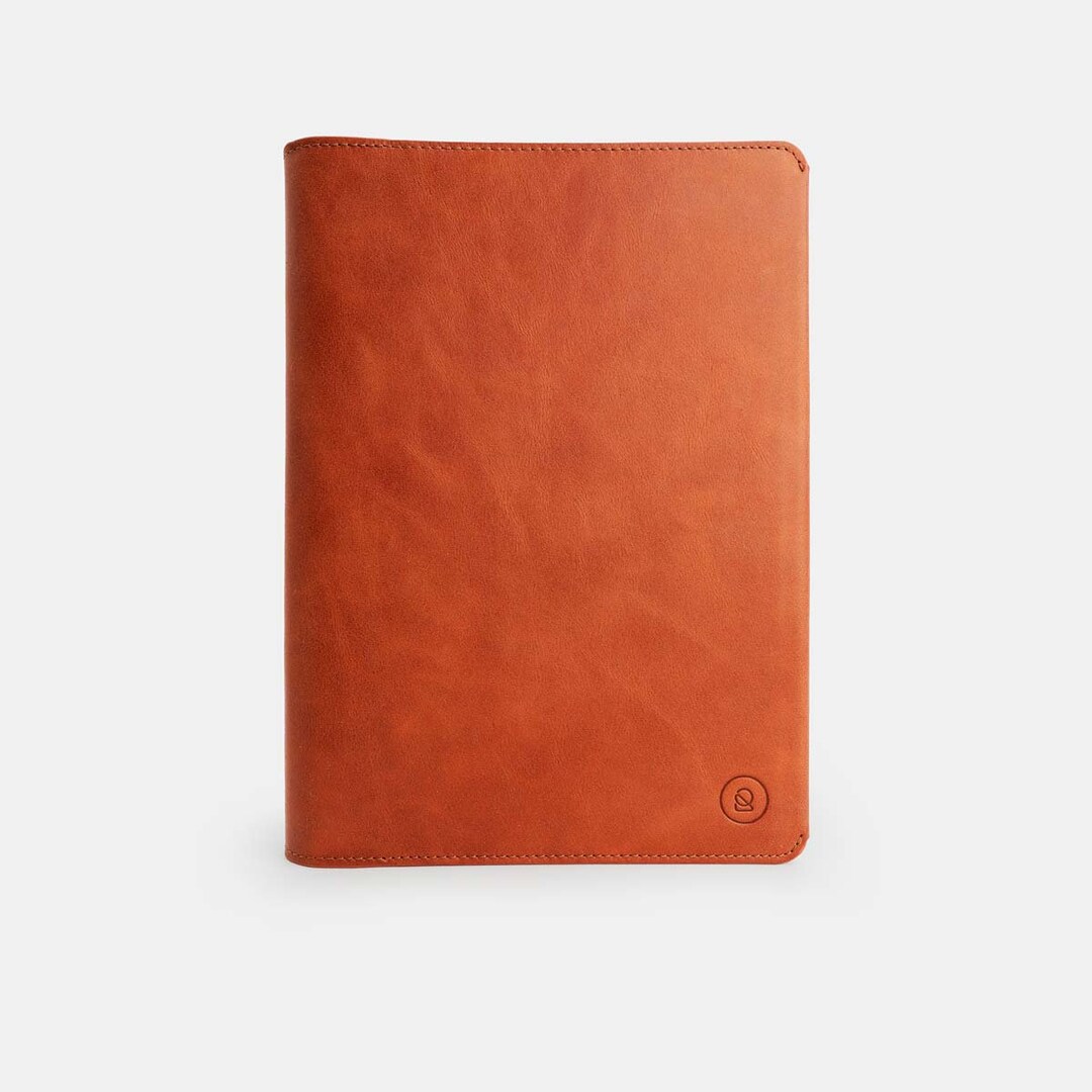 Leather Leuchtturm Notebook Cover Saddle Brown Handmade Journal Cover ...