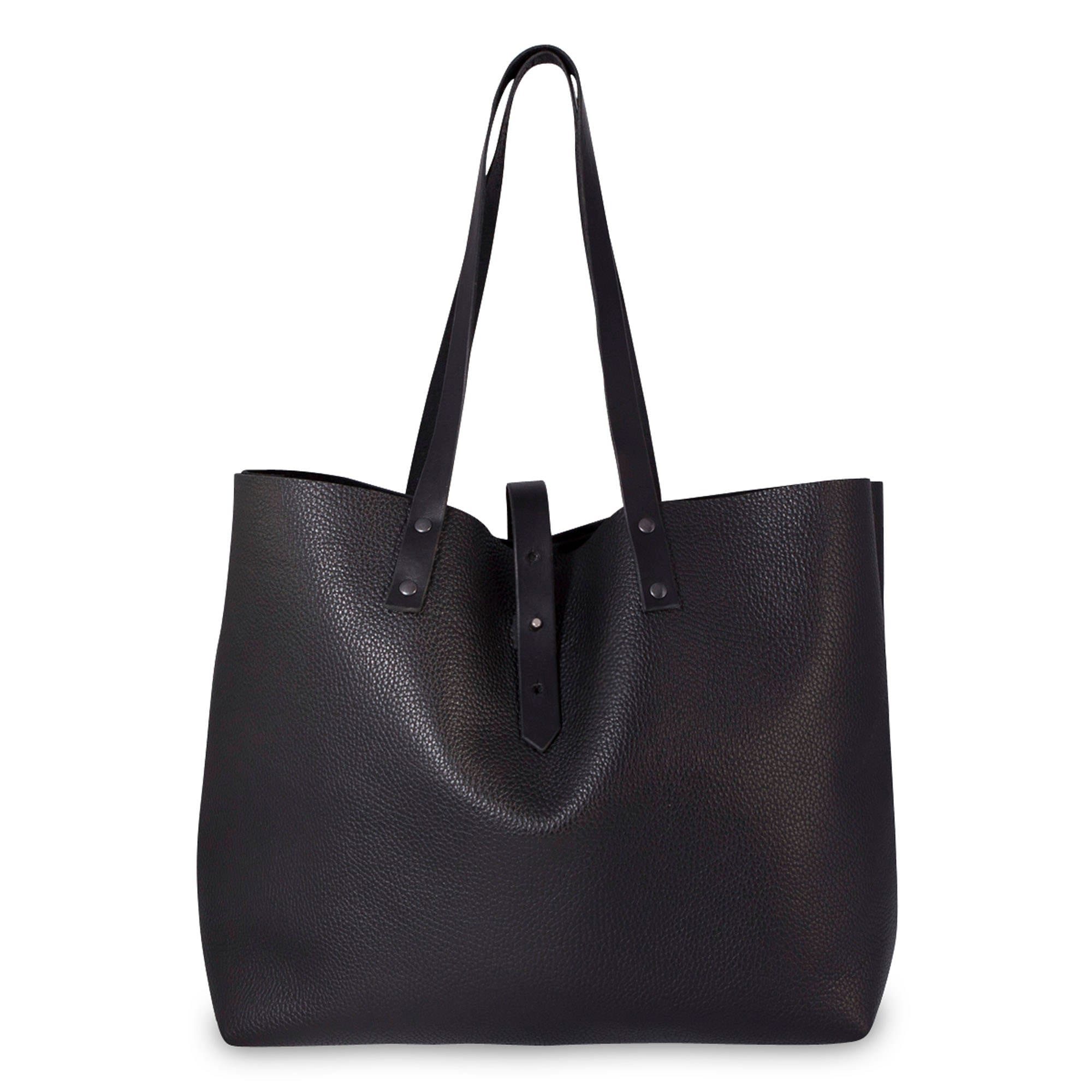 Leather Tote Bag Carry All Shopper Tote Women's Bag Etsy