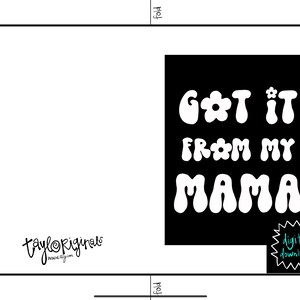 DOWNLOAD DIGITAL ganhei da minha mãe || cartão em branco || dia das mães || aniversário || só porque
