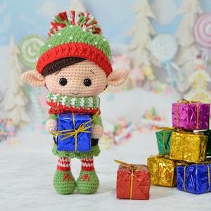Crochet Elf Doll, Crochet Pattern, Elf Amigurumi Pattern, Crochet Patterns, Amigurumi Pattern, Crochet Pattern Doll, Crochet Doll