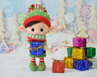 Crochet Elf Doll, Crochet Pattern, Elf Amigurumi Pattern, Crochet Patterns, Amigurumi Pattern, Crochet Pattern Doll, Crochet Doll