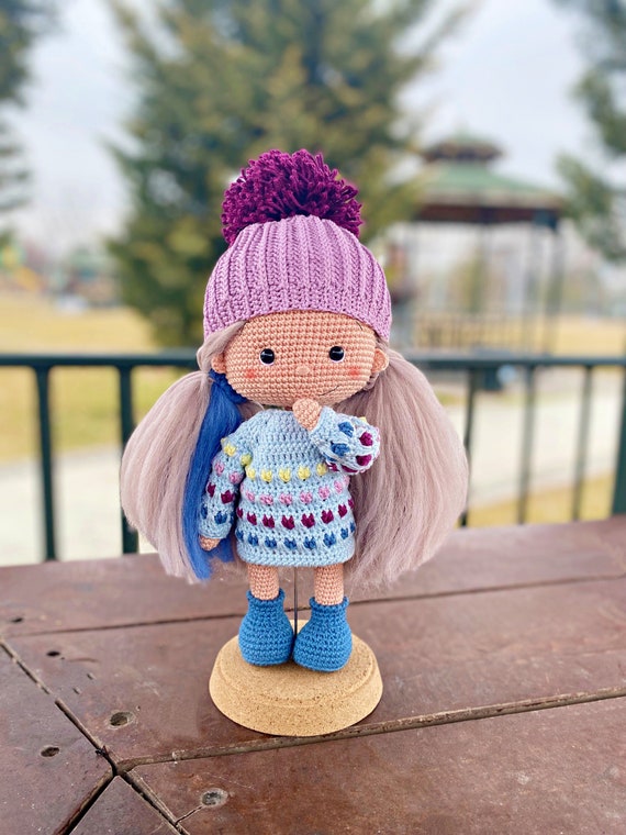 molly doll amigurumi free crochet pattern