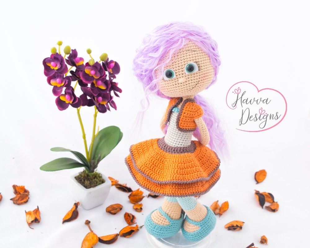Emily Doll - CROCHET Vintage Doll PATTERN / Amigurumi PDF Tutorial
