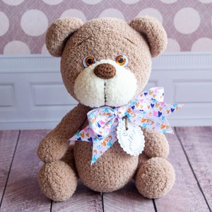 Amigurumi Teddy Bear Crochet Pattern - HavvaDesigns Crochet Bear Pattern