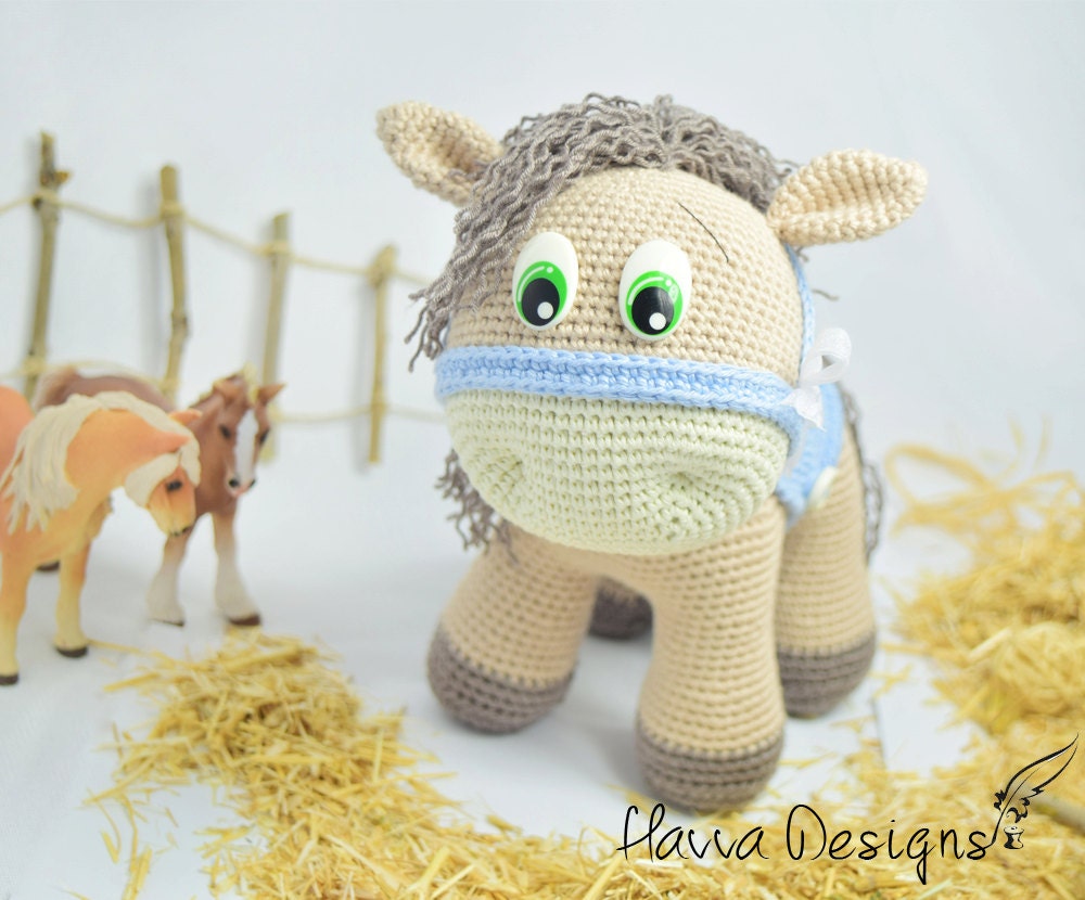 Amigurumi Cute Pony Toy Pattern - CROCHET Pony PATTERN / Amigurumi PD…
